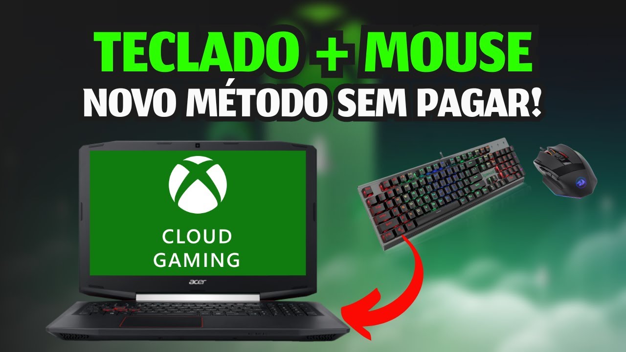 Xbox Cloud Gaming terá suporte a mouse e teclado em breve