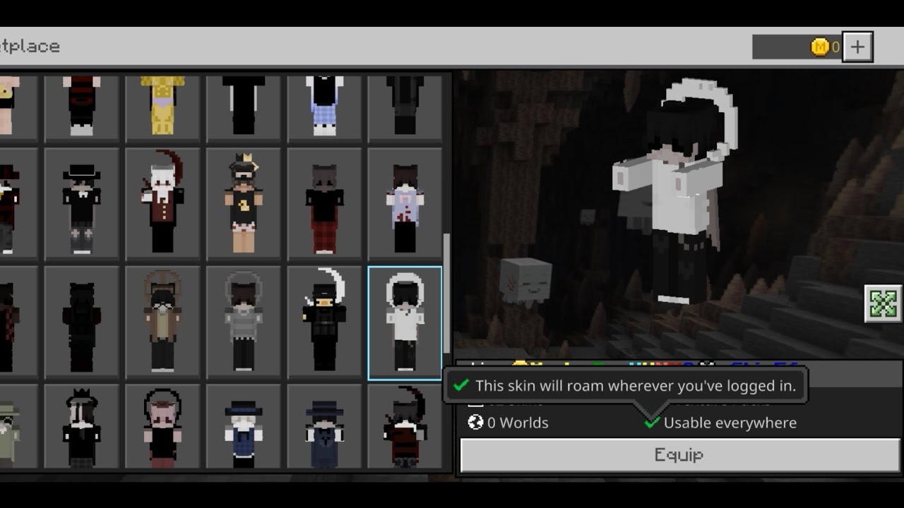 57+ Zombie arm Skinpack MCPE/MCBE 1.21.101