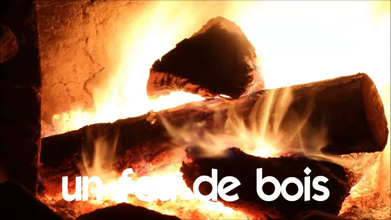 เรียนภาษาฝรั่งเศส 1 time lapse un feu de bois YouTube