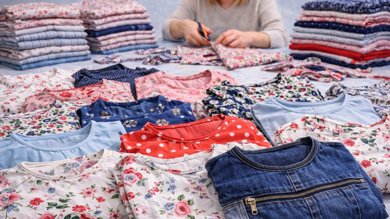 Увидела идею на показе мод и сразу же перешила горловину на всех своих блузках и платьях