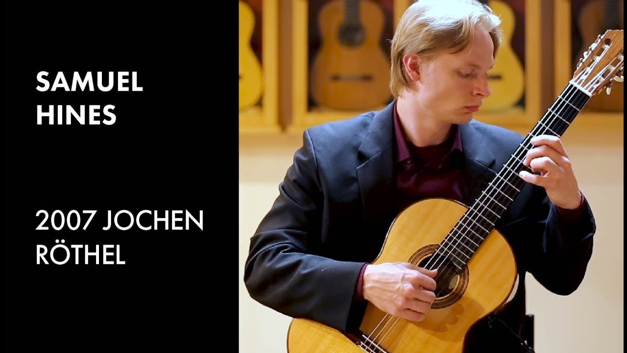 John Williams' "Rounds" played by Samuel Hines on a 2007 Jochen Rothel