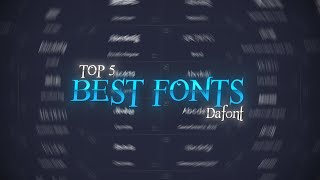 Best Editing Fonts | Dafont | Akash Editz 
