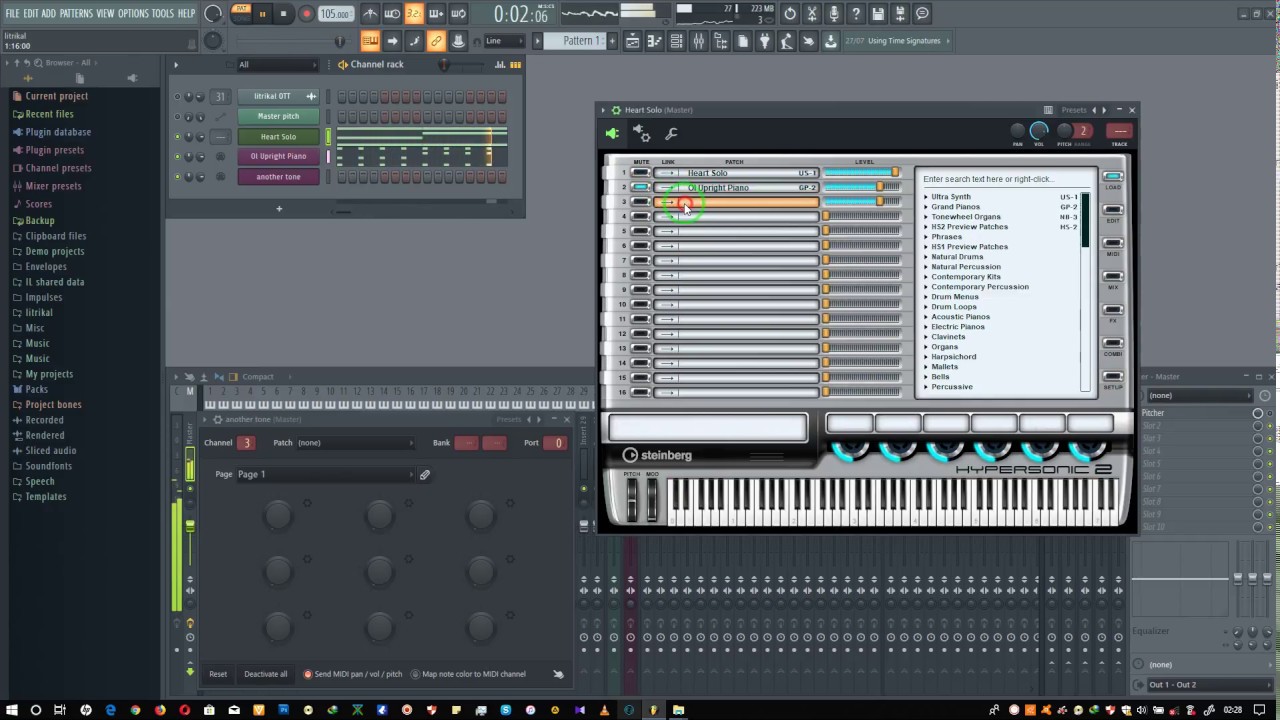 midi out fl studio midi out fl studio