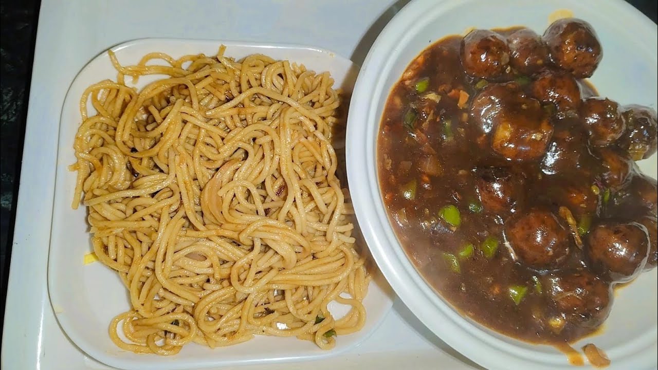 Cabbage Manchurian| Noodles 