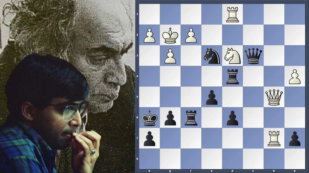 The only ever game played between Vishwanathan Anand and Mikhail