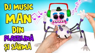 DJ Music Man DIY - Un animatronic înfricoșător, cu picioare de păianjen!