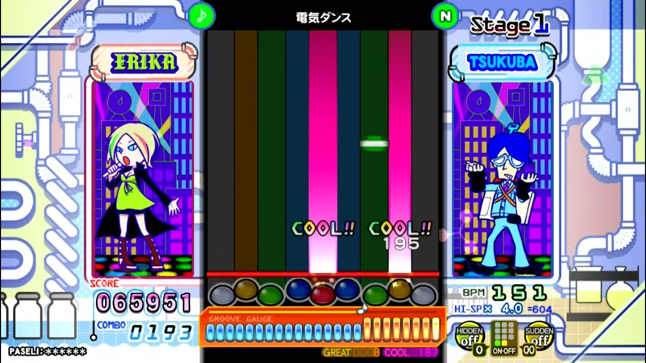 ポップンミュージック] エレディスコ / 電気ダンス NORMAL [pop'n