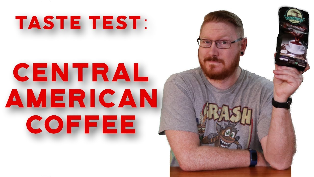 In case you were wondering - this is what Central American coffee tastes like!