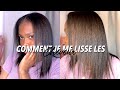 routine capillaire : comment je me lisse les cheveux