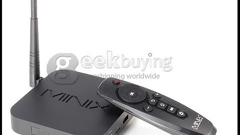 MINIX NEO X6 Amlogic S805 Bluetooth Android 4.4 TV Box Unboxing