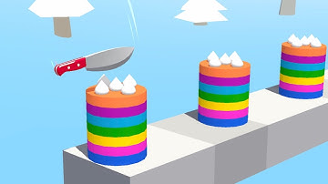 Slice it All! 🔥❤️‍🔥👩‍❤️‍💋‍👩 Very Satisfying And Relaxing ASMR Slicing Game