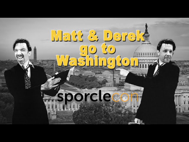 Matt and Derek Go to Washington!