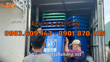 Thùng rác nhựa giá rẻ giao toàn TPHCM