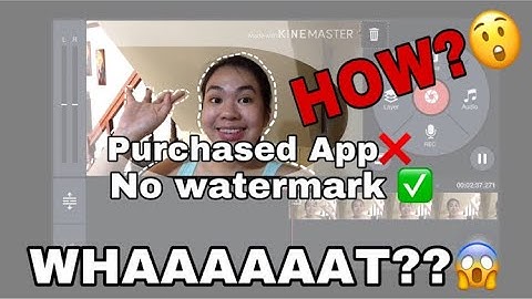 Video Editing using iPhone| How to get rid of watermark|Kinemaster