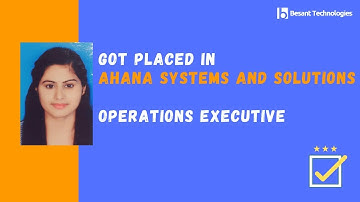 Besant Technologies RajajiNagar Reviews | B.com to Data Analyst |  Tejaswini Success Story