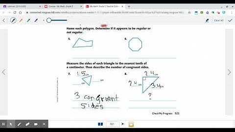 MY Math CH. 12 Check My Progress p.921-922