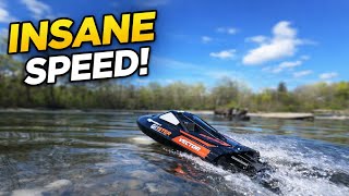 Modster SR48 Vector RC Boat – Full Speed Test on Water! 🌊🔥 4K