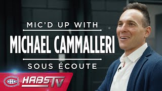 Mike Cammalleri mic'd up at a Habs' game