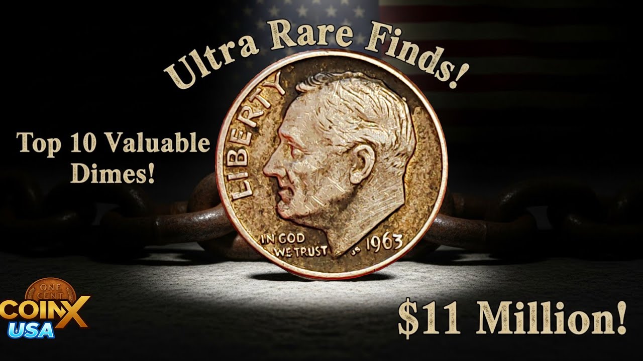 These Roosevelt Dimes Are Worth $250,000+! 😱 Check Your Change NOW! | Coin X USA