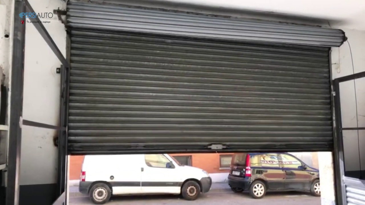 Motorización persiana  enrollable metálica