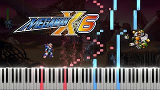 Megaman X6 - Opening Stage (Piano Tutorial by Javin Tham) chords