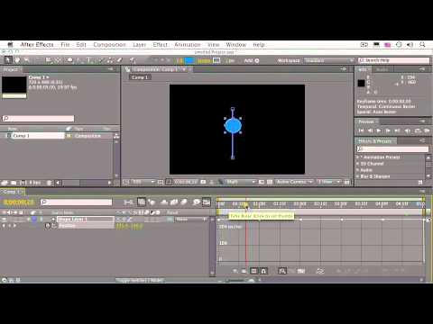 Adobe After Effects - Practicing Interpolation