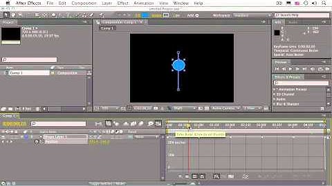 Adobe After Effects - Practicing Interpolation