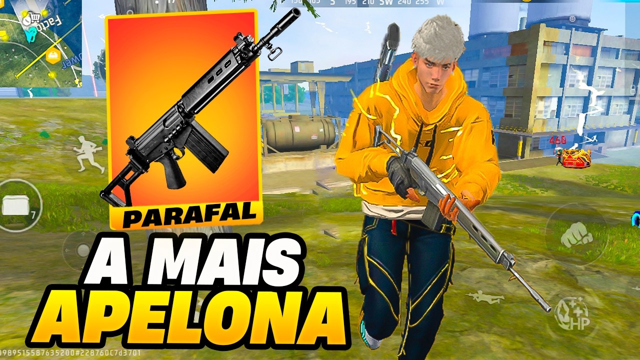 É POR ISSO que a PARAFAL é a ARMA MAIS FORTE do Free Fire