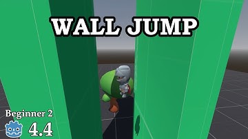 How to create a wall jump - Learn Godot 4 3D - no talking