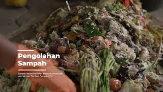 DLHK Kota Bandung  Pengelolaan Sampah Organik Kel Sukamiskin #WasteToFoodBdg