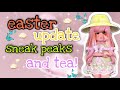 Easter Update 2021 Sneak Peaks and Tea!! *Based on Calin&#39;s Latest Tweets* | RainyDrops