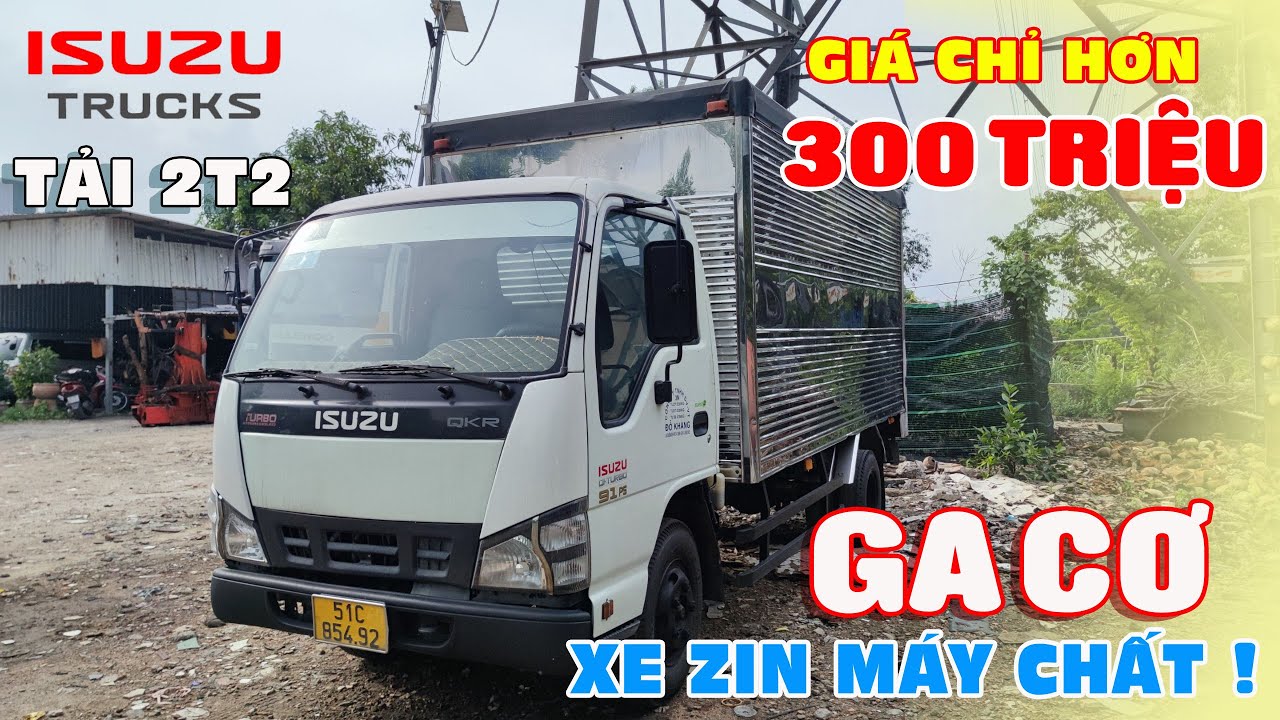 ISUZU 2t2 thùng kín 4m1 ga cơ đời 2016 đẹp nguyên zin , giá khởi nghiệp ...