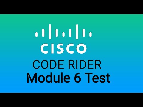 Advance Programming C || Module 6 Test Answer || Cisco || Code Rider ...