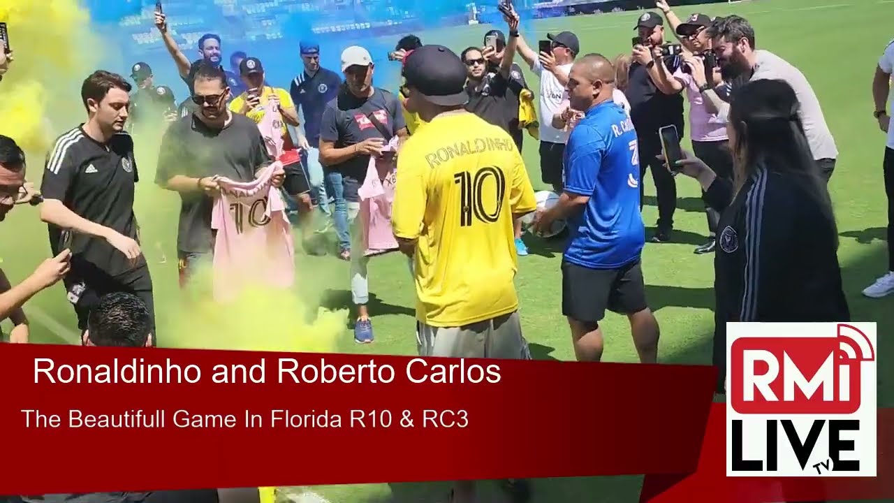 Ronaldinho and Roberto Carlos Announce The Beautiful Game by R10