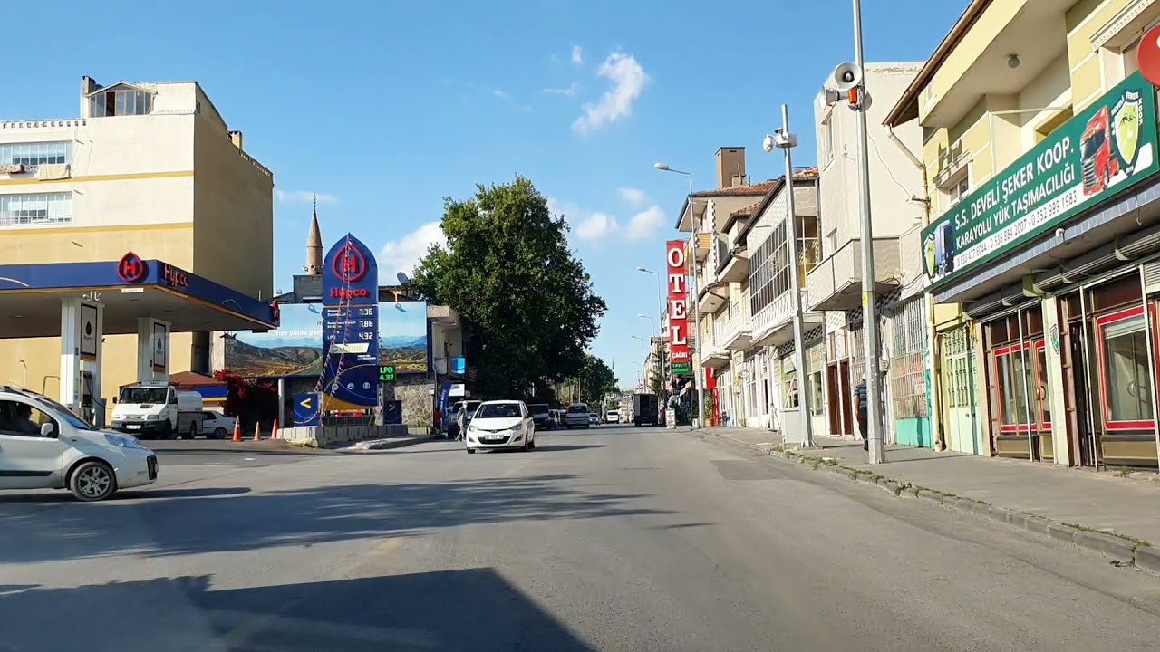 KAYSERİ DEVELİ / ERCİYES DAĞI KAYSERİ DEVELİ ARASI YOL DURUMU / TÜRKİYE