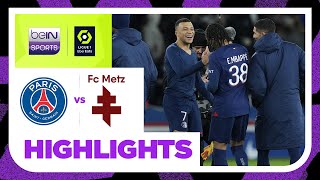 PSG v Metz | Ligue 1 23/24 | Match Highlights