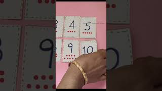 Flash Cards for toddlers || Numbers Flash cards making at Home #Shorts Flash Cards for toddlers || Numbers Flash cards making at Home #Shorts
