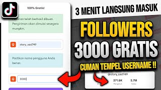 3000 FOLLOWERS CUMAN 3 MENIT !! - Cara Menambah Followers Tiktok Gratis Tanpa Aplikasi screenshot 4