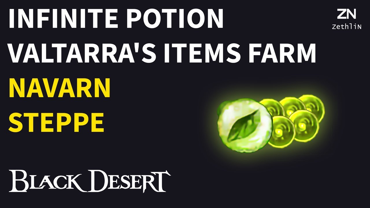 Black Desert Online Navarn Steppe FARM Valtarra's Clairvoyance