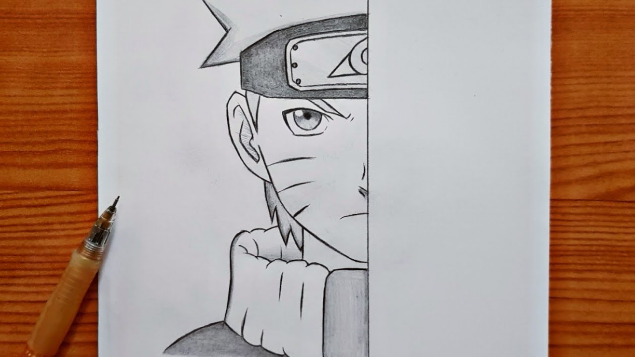 How to Draw Naruto Face  Naruto drawings, Elementary drawing, Drawing  tutorial easy