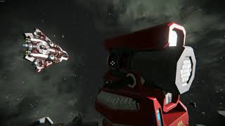 Space Engineers Tractor Beam Particles & Sound Added!