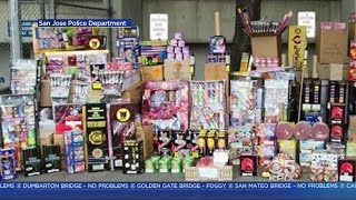 DANGEROUS FIREWORKS:  Firefighters talk about the dangers presented by illegal Fourth of July firewo