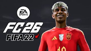 FIFA 22 - NEXT SEASON PATCH 26 AIO V1 | FC 26 FULL FACE PACK ( SQUAD) PACK UPDATE