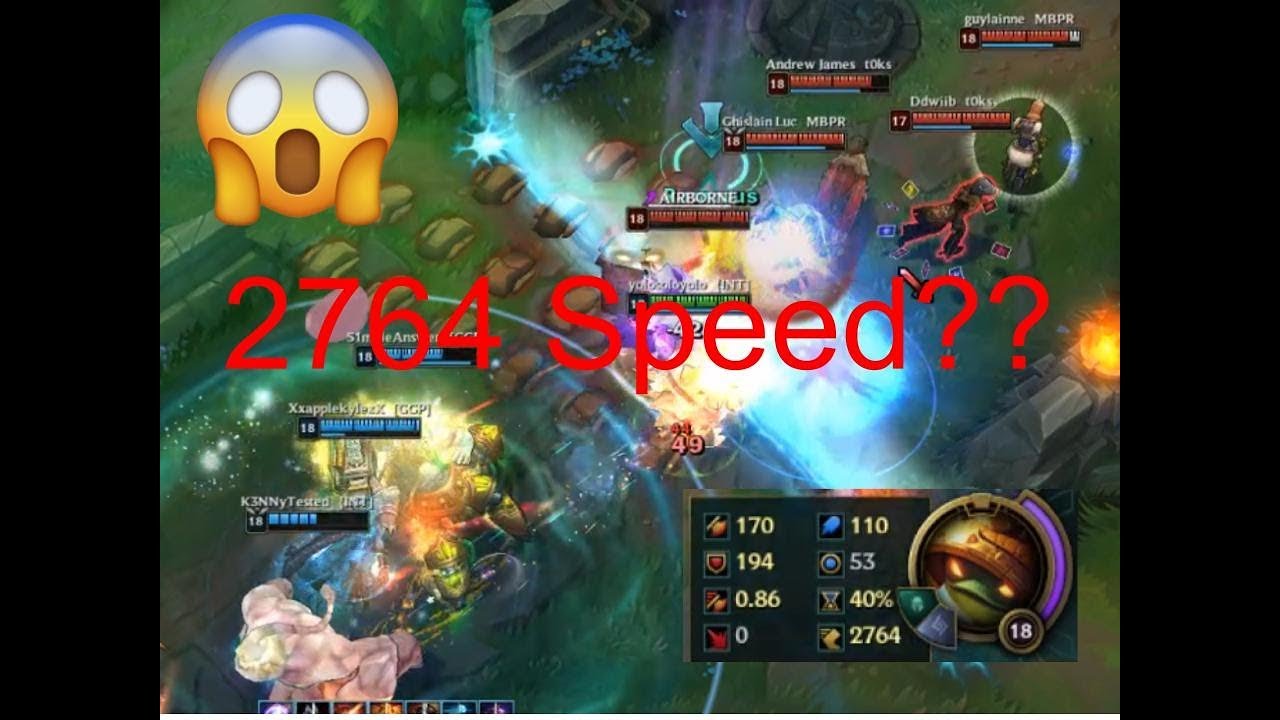 Int Squad - Speed Rammus??? [1] - YouTube