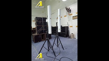 Actpro White Column speaker for Home theater night club and rocker show
