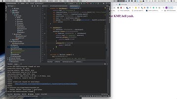 Multiplatform / Ktor / Exposed / React / Coroutines - with only one build.gradle!!!