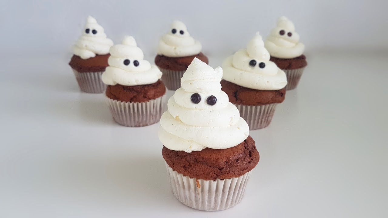 Geistermuffins / Ghost Cupcakes / Halloween Cupcakes ...