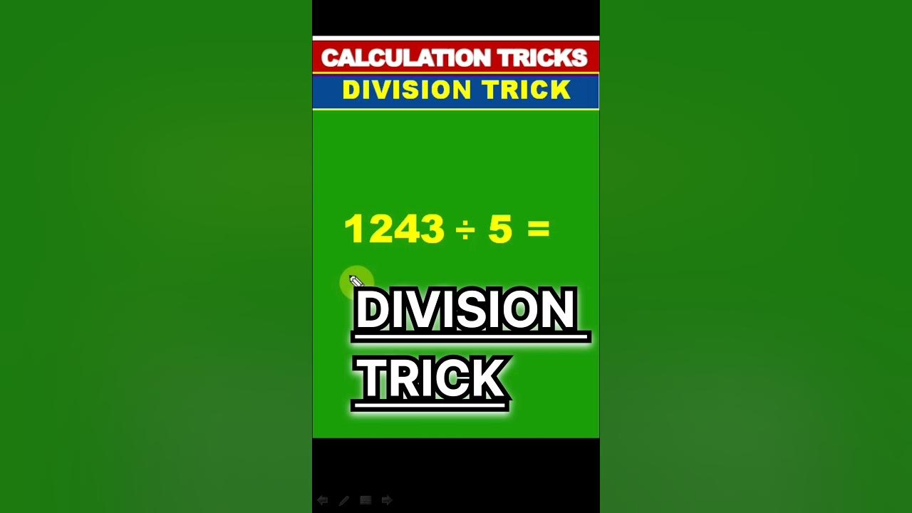 c14-quick-division-trick-divide-any-number-by-5-in-seconds-shorts