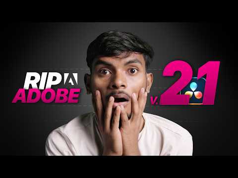 ADOBE Kya Kehta Tha??!!! | DaVinci Resolve 21 Top Updates & Features Explained
