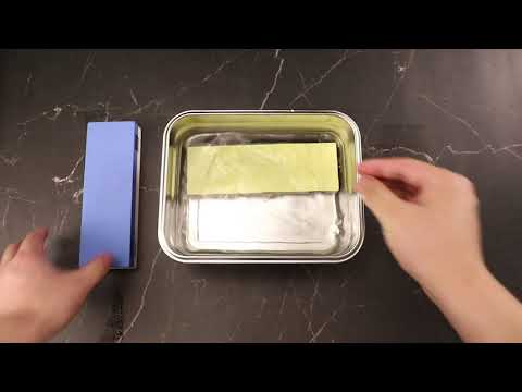 Shan zu #400/1000 & #3000/8000 Knife Sharpener Stone | Whestone
